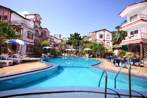 Maria Rosa Resort Calangute Bagian luar foto