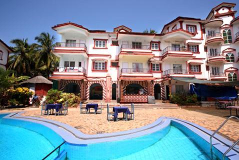 Maria Rosa Resort Calangute Bagian luar foto