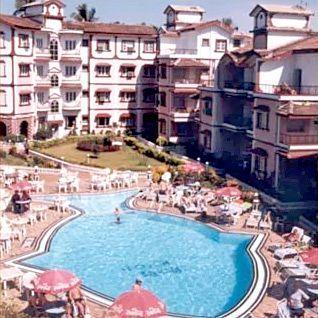Maria Rosa Resort Calangute Bagian luar foto